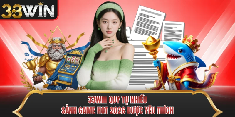 33WIN quy tụ nhiều sảnh game hot 2026 được yêu thích 33WIN quy tụ nhiều sảnh game hot 2026 được yêu thích